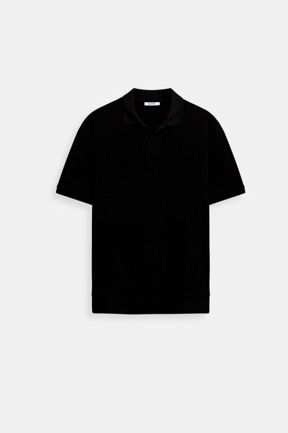 Old Money Woolen Structure Polo T-Shirt