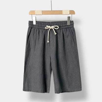 OLD MONEY Relaxed Fit Linen Short