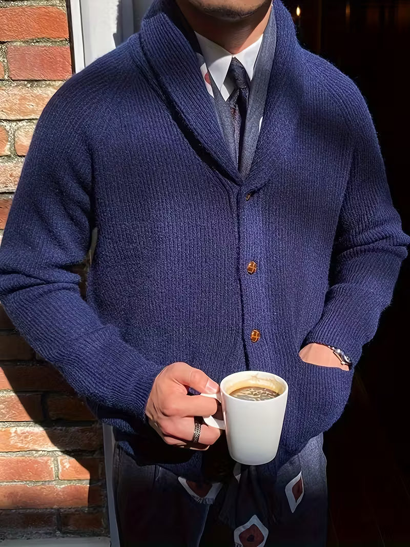 Smart Luxury Shawl Collar Outdoor Cardigan