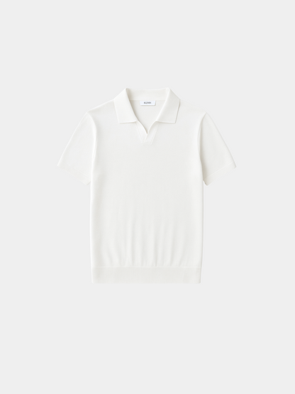 Old Money Ultra Fine 100% Cotton Fitted Polo T-Shirt