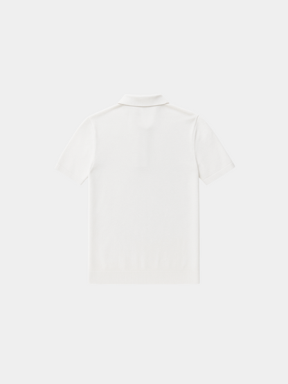 Old Money Ultra Fine 100% Cotton Fitted Polo T-Shirt