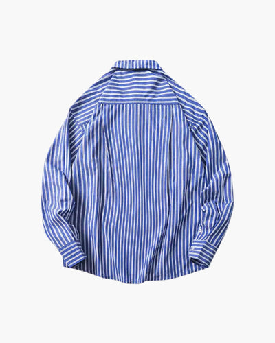 Oversized Striped Shirt