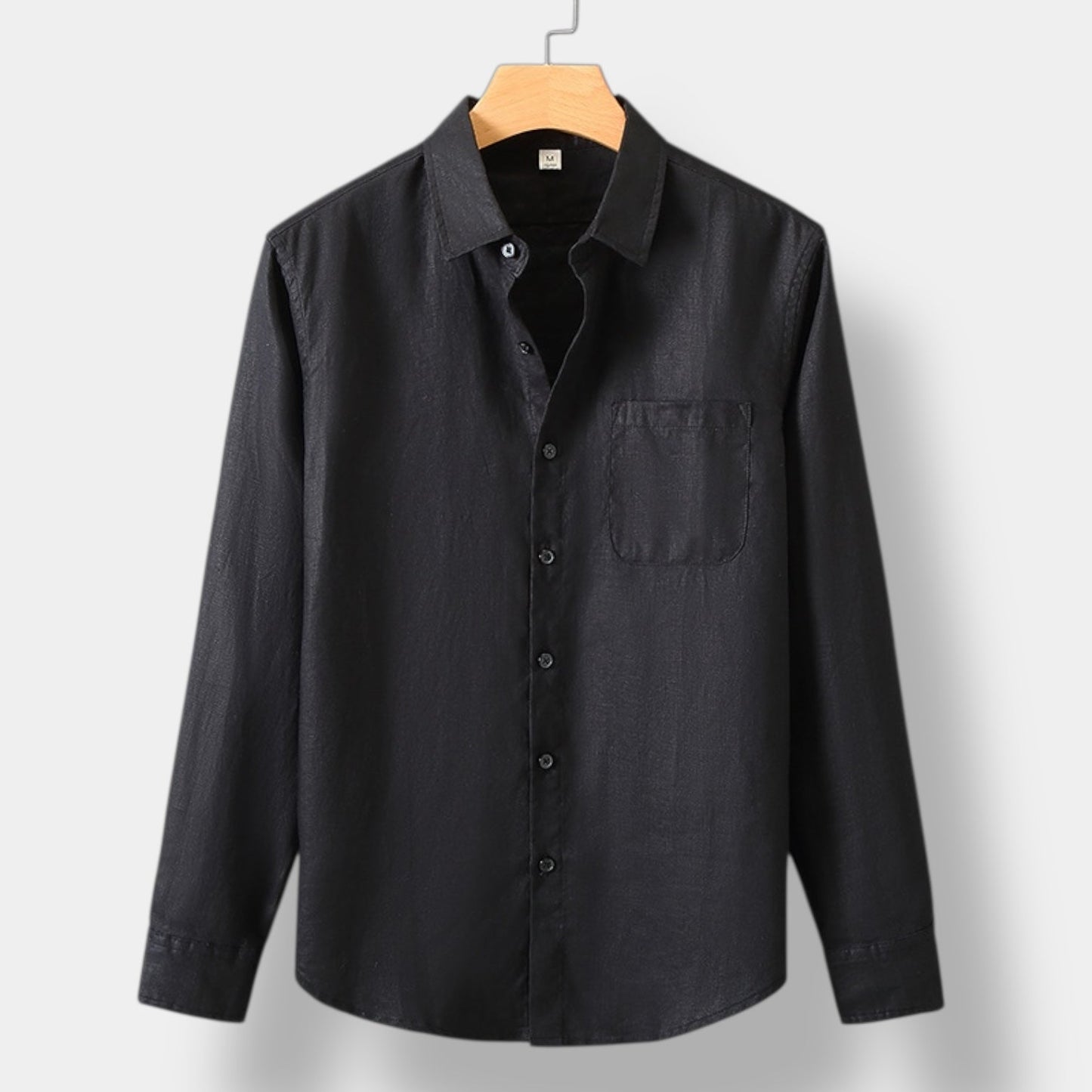OLD MONEY LINEN LONG SLEEVE SHIRT
