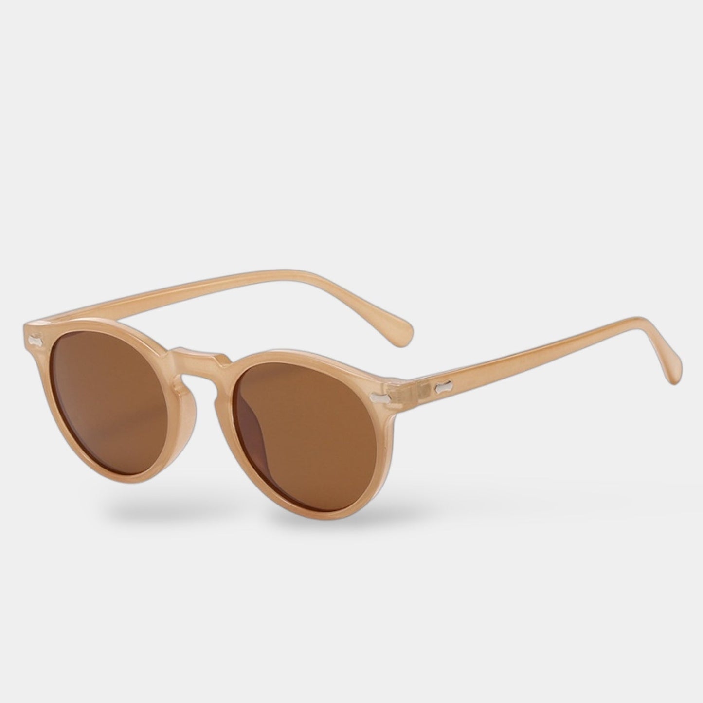 OLD MONEY Round Sunglasses