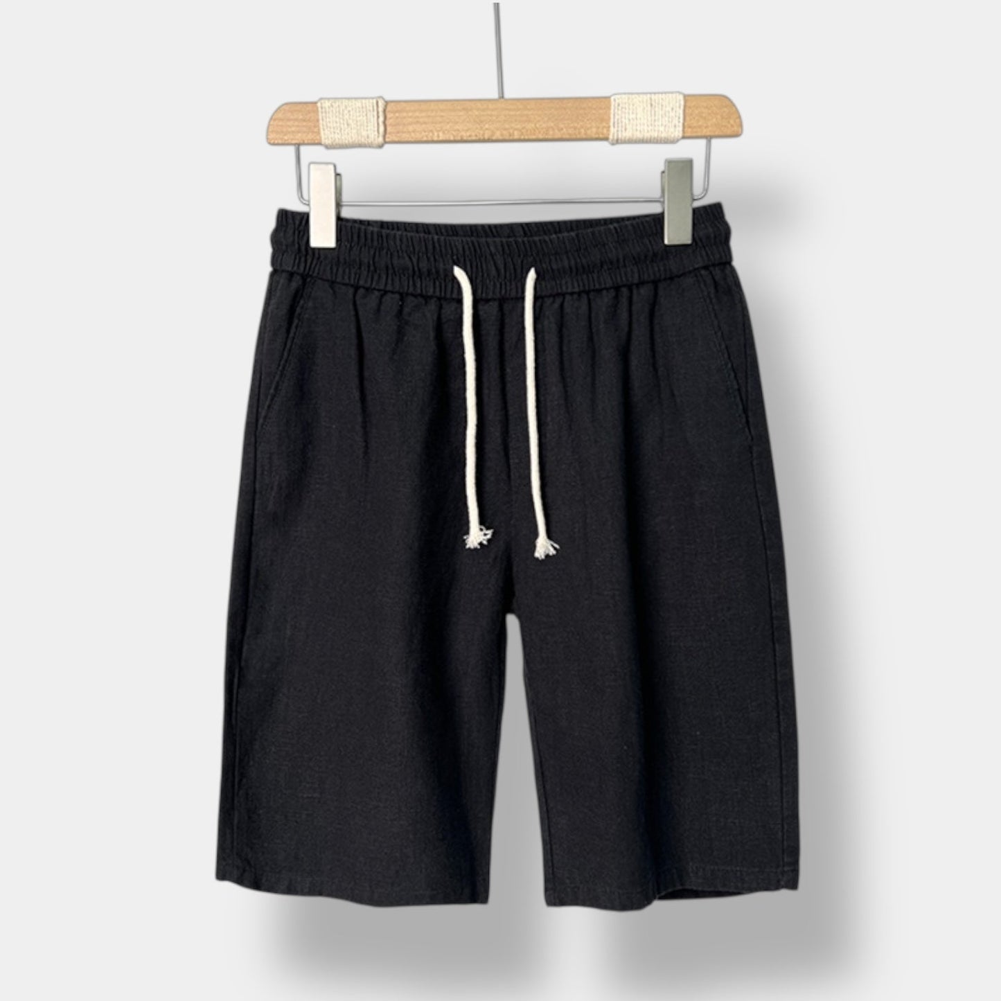 OLD MONEY Relaxed Fit Linen Short