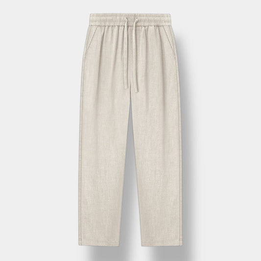 OLD MONEY Relaxed Fit Linen Pant
