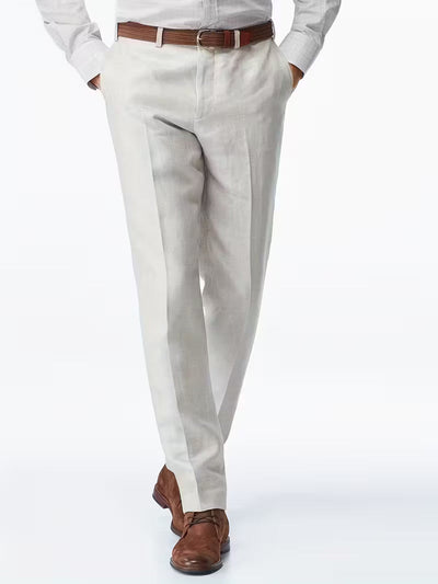 Business Casual 100% Linen Pants